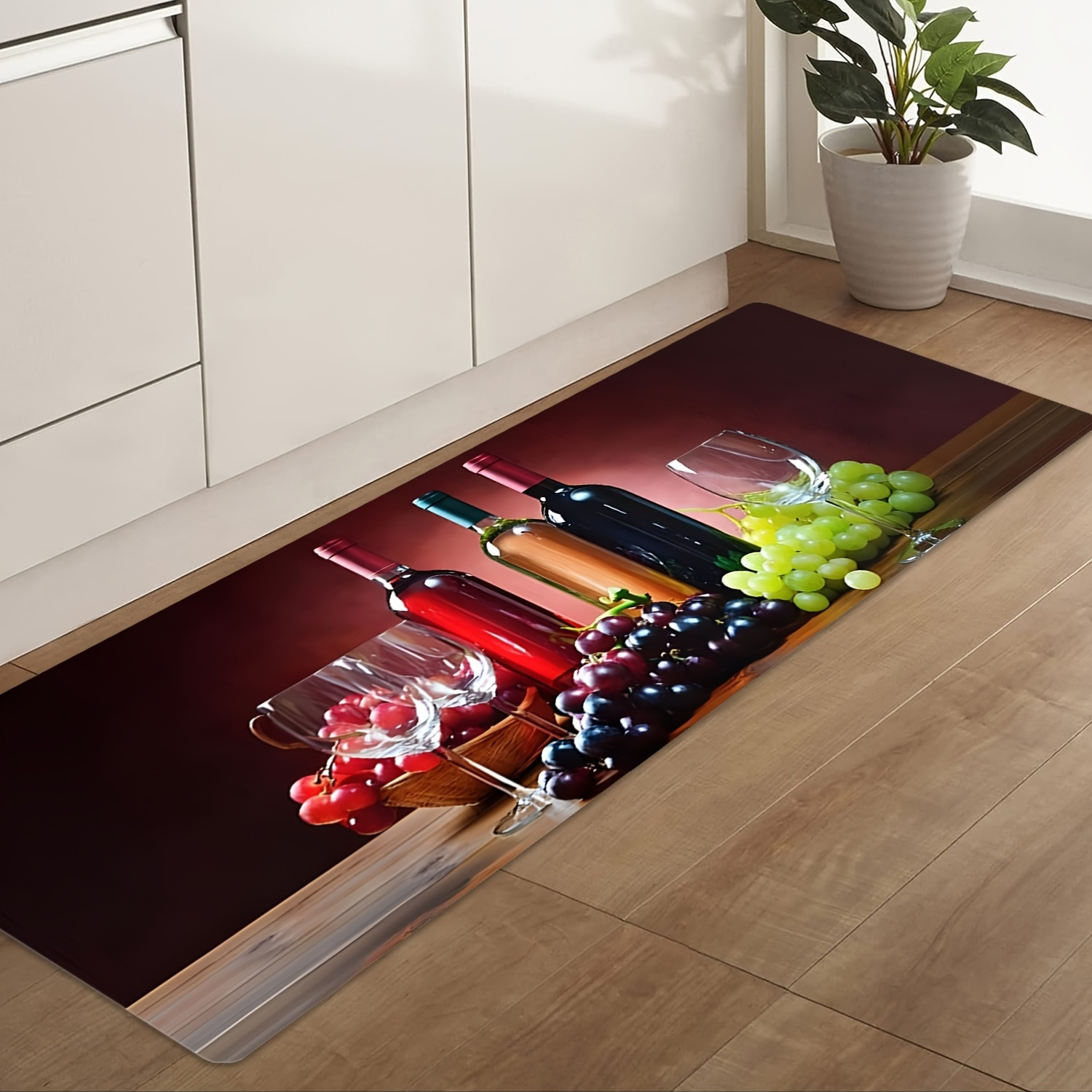 Wine Grape Print Long Runner R - Commercial Printing Supplies Usa recension och pris