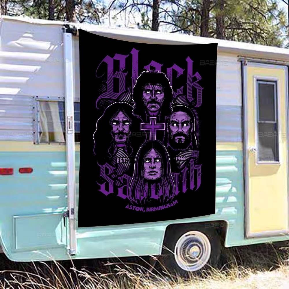 Black Sabbath Heavy Metal Adva - Commercial Banner Printing recension och pris