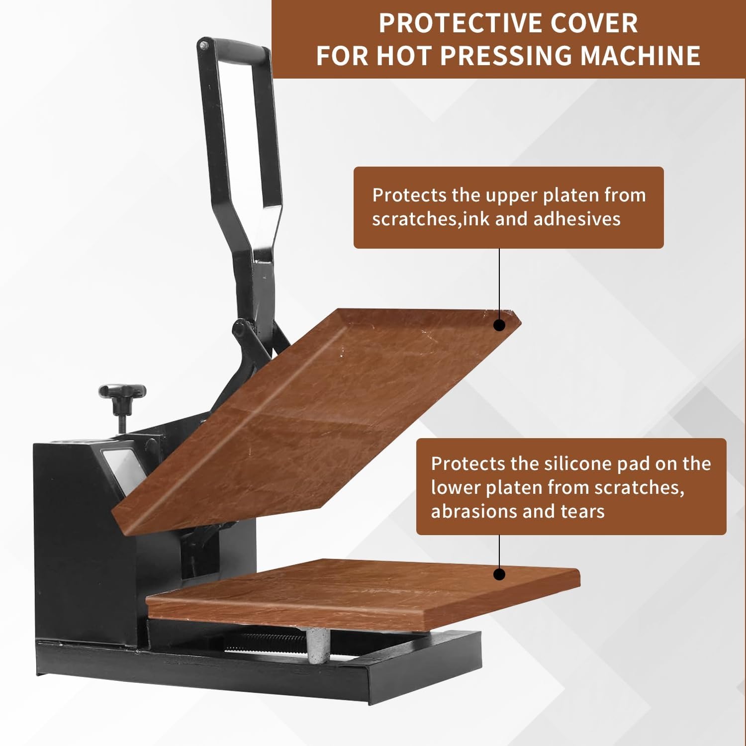 1Pcs Wrap Cover For Heat Press - Commercial Printing Press recension och pris