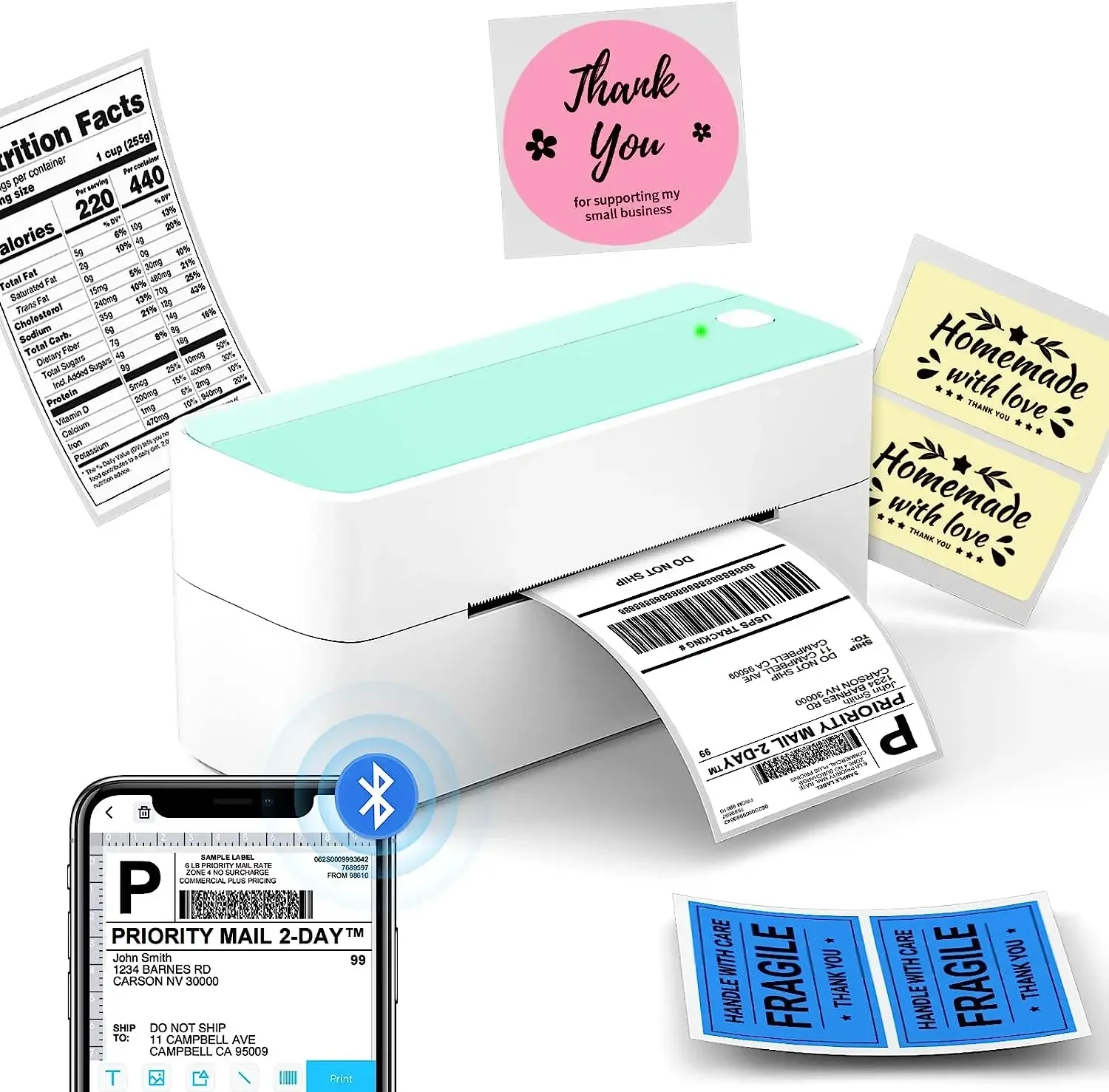 2026/Direct Thermal printer la - Commercial Printer recension och pris