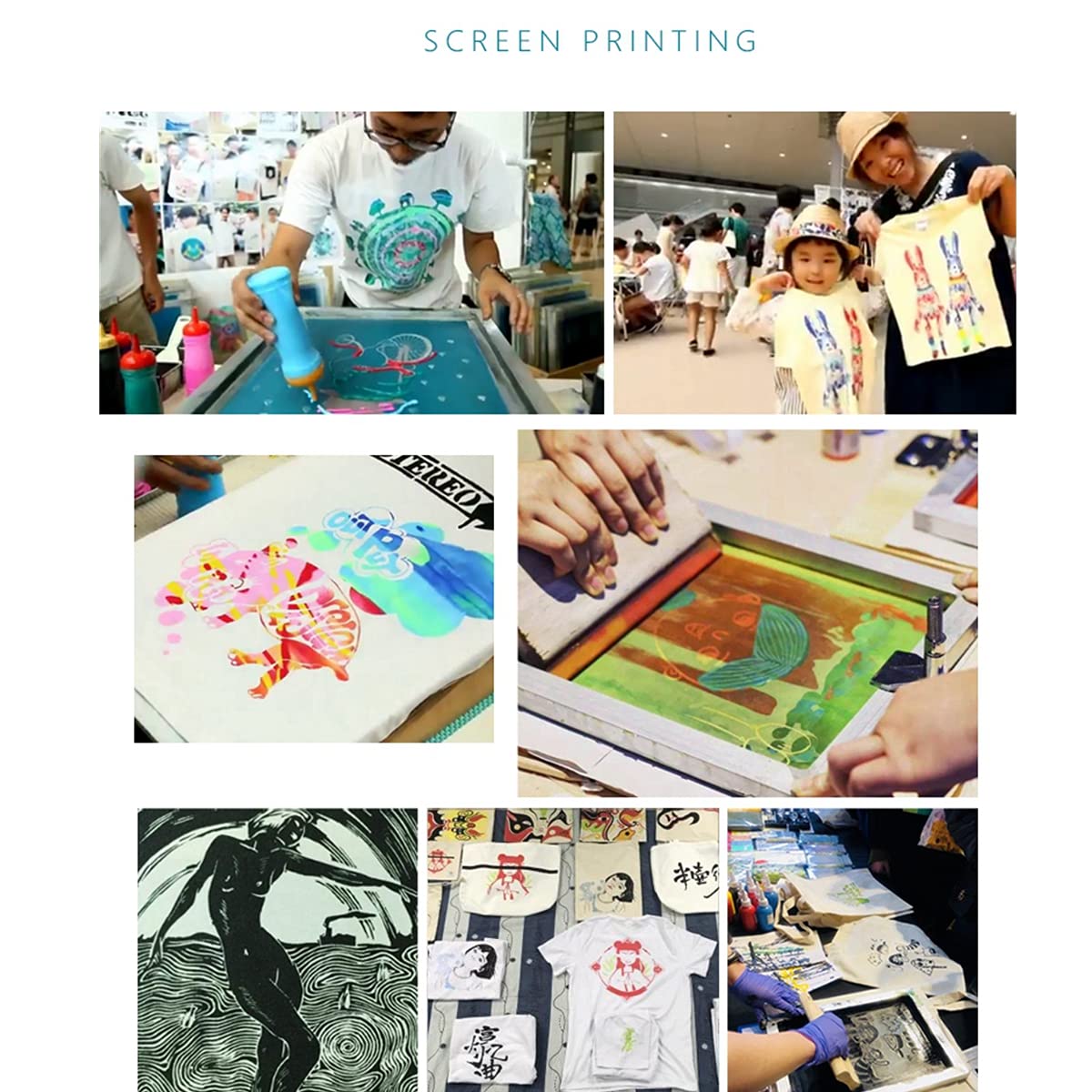 Screen Printing Mesh White Sil - Commercial Printing Supplies Usa recension och pris