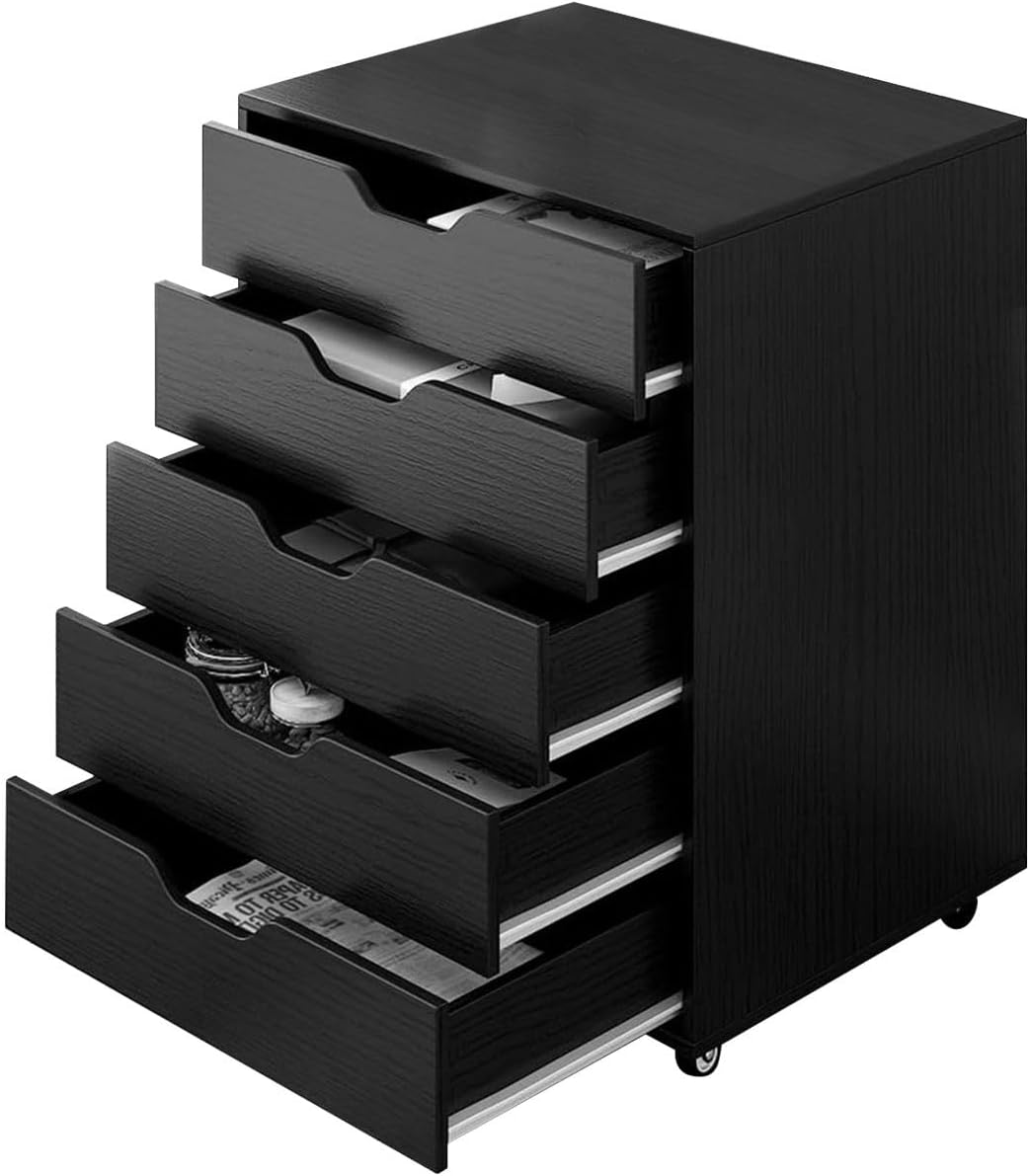 5 Drawer File Cabinet Mobile D - Commercial Printer recension och pris