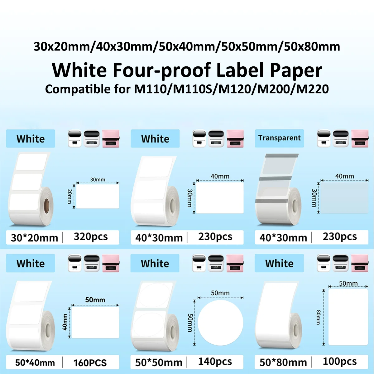 Thermal Sticker paper Thermal  - Commercial Printer recension och pris