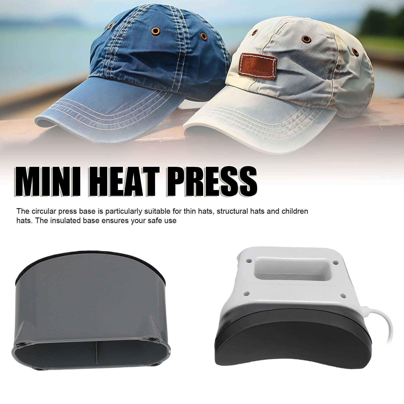 【New】Mini Heat Press Machine f - Commercial Printing Press recension och pris