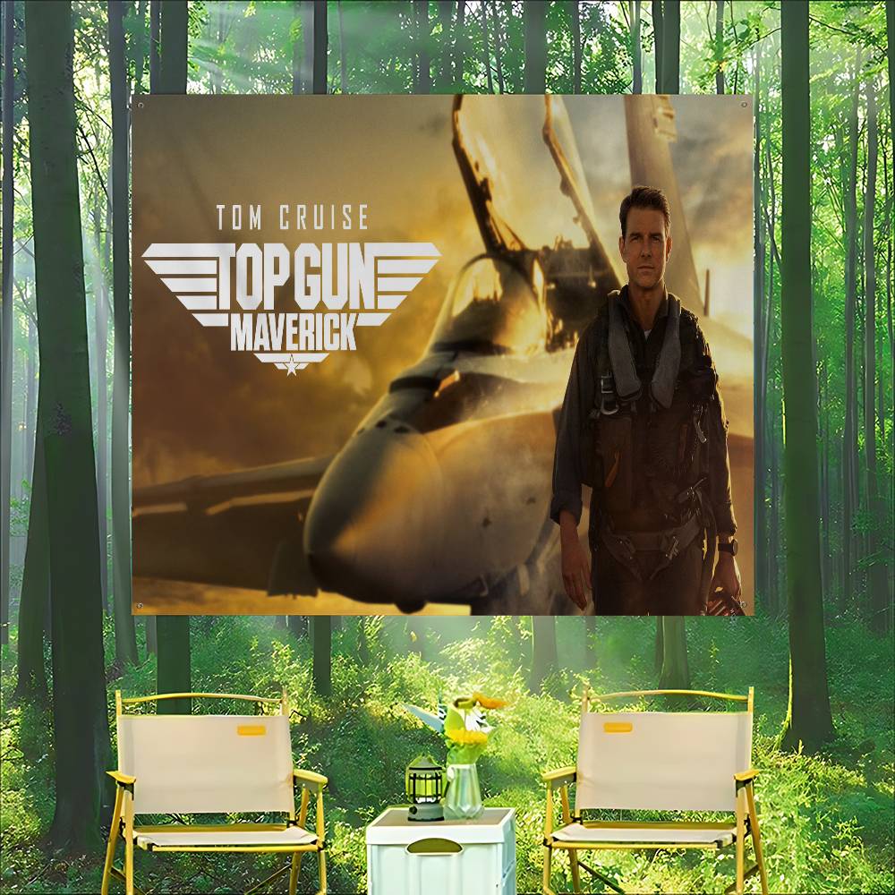 Modern Movie Top Gun Maverick  - Commercial Banner Printing recension och pris