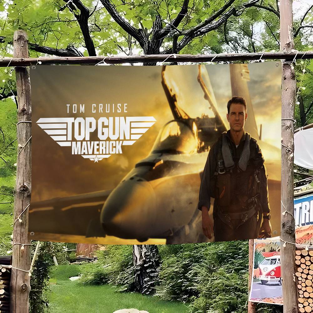 Modern Movie Top Gun Maverick  - Commercial Banner Printing recension och pris