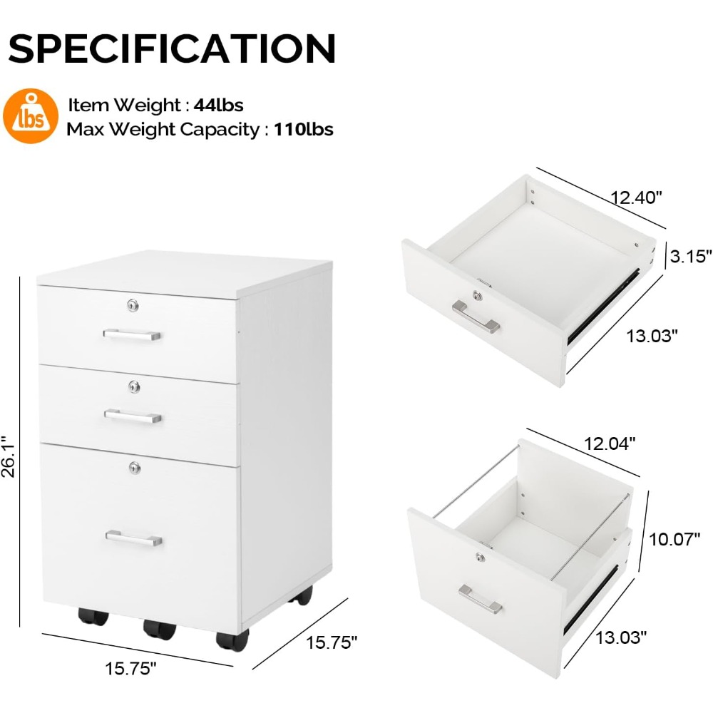 Mobile Printer Stand, Under De - Commercial Printer recension och pris