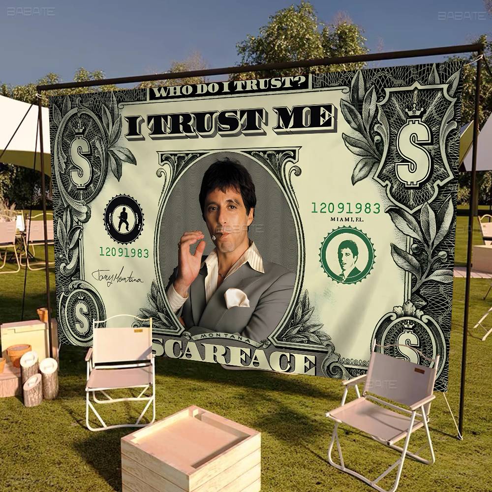 Retro S-Scarface Advanced Prin - Commercial Banner Printing recension och pris