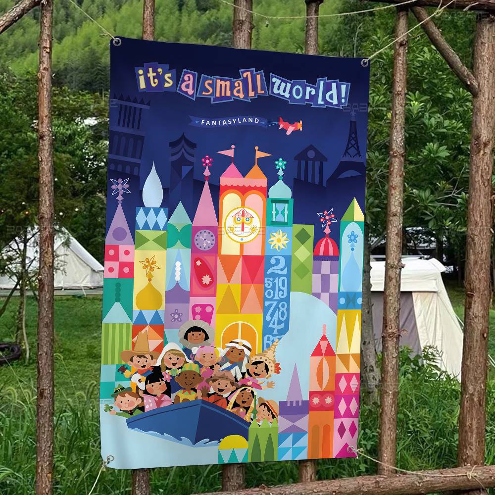 It Is A Small World Advanced P - Commercial Banner Printing recension och pris