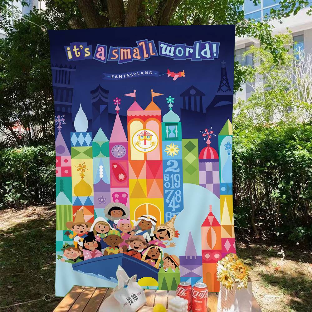 It Is A Small World Advanced P - Commercial Banner Printing recension och pris
